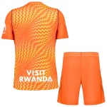 Günstige Fußballtrikots Atlético Madrid Torwart Kinder 2026-27 Orange Kurzarm