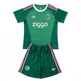 Günstige Fußballtrikots Ajax Amsterdam Torwart Kinder 2026-27 Grüne Kurzarm