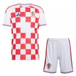 Günstige Fußballtrikots Kroatien Kinder Heimtrikot 2026-27 Kurzarm