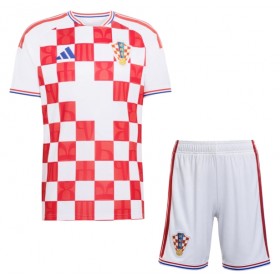 Günstige Fußballtrikots Kroatien Kinder Heimtrikot 2026-27 Kurzarm