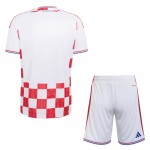 Günstige Fußballtrikots Kroatien Kinder Heimtrikot 2026-27 Kurzarm