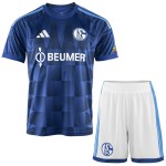 Günstige Fußballtrikots Schalke 04 Kinder Heimtrikot 2026-27 Kurzarm