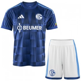 Günstige Fußballtrikots Schalke 04 Kinder Heimtrikot 2026-27 Kurzarm