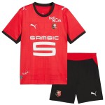 Günstige Fußballtrikots Stade Rennais Kinder Heimtrikot 2026-27 Kurzarm