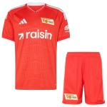 Günstige Fußballtrikots Union Berlin Kinder Heimtrikot 2026-27 Kurzarm