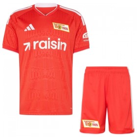 Günstige Fußballtrikots Union Berlin Kinder Heimtrikot 2026-27 Kurzarm
