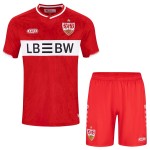 Günstige Fußballtrikots VfB Stuttgart Kinder Auswärtstrikot 2026-27 Kurzarm