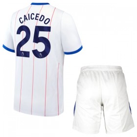Günstige Fußballtrikots Chelsea Caicedo 25 Kinder 3rd trikot 2026-27 Kurzarm
