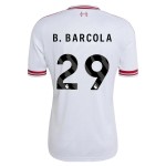 Günstige Fußballtrikots Liverpool B. Barcola 29 Auswärtstrikot 2026-27 Kurzarm