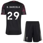 Günstige Fußballtrikots Liverpool B. Barcola 29 Kinder 3rd trikot 2026-27 Kurzarm