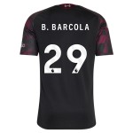 Günstige Fußballtrikots Liverpool B. Barcola 29 Kinder 3rd trikot 2026-27 Kurzarm
