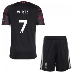Günstige Fußballtrikots Liverpool Wirtz 7 Kinder 3rd trikot 2026-27 Kurzarm