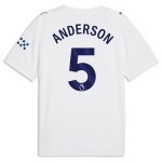 Günstige Fußballtrikots Manchester City Anderson 5 3rd trikot 2026-27 Kurzarm Günstige Fußballtrikots Manchester City Anderson 5 3rd trikot 2026-27 Kurzarm