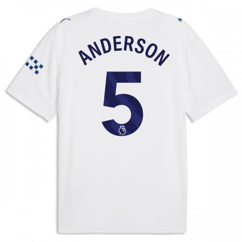 Günstige Fußballtrikots Manchester City Anderson 5 3rd trikot 2026-27 Kurzarm Günstige Fußballtrikots Manchester City Anderson 5 3rd trikot 2026-27 Kurzarm