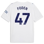 Günstige Fußballtrikots Manchester City Foden 47 3rd trikot 2026-27 Kurzarm