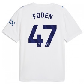 Günstige Fußballtrikots Manchester City Foden 47 3rd trikot 2026-27 Kurzarm