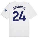 Günstige Fußballtrikots Manchester City Gvardiol 24 3rd trikot 2026-27 Kurzarm Günstige Fußballtrikots Manchester City Gvardiol 24 3rd trikot 2026-27 Kurzarm