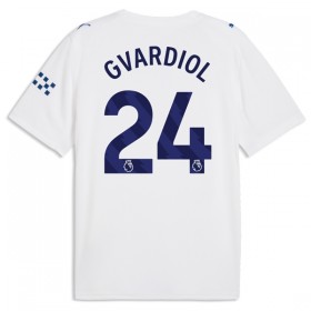 Günstige Fußballtrikots Manchester City Gvardiol 24 3rd trikot 2026-27 Kurzarm