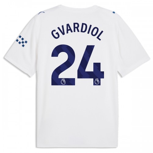 Günstige Fußballtrikots Manchester City Gvardiol 24 3rd trikot 2026-27 Kurzarm Günstige Fußballtrikots Manchester City Gvardiol 24 3rd trikot 2026-27 Kurzarm