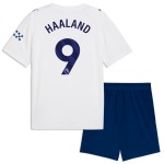 Günstige Fußballtrikots Manchester City Haaland 9 Kinder 3rd trikot 2026-27 Kurzarm