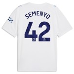 Günstige Fußballtrikots Manchester City Semenyo 42 3rd trikot 2026-27 Kurzarm