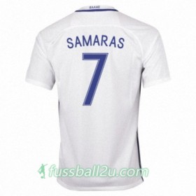 Günstige Fußballtrikots Griechenland GIORGOS SAMARAS Heimtrikot 2016/17 Kurzarm