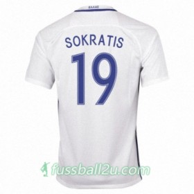 Günstige Fußballtrikots Griechenland SOKRATIS Heimtrikot 2016/17 Kurzarm