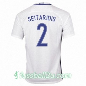 Günstige Fußballtrikots Griechenland GIOURKAS SEITARIDIS Heimtrikot 2016/17 Kurzarm